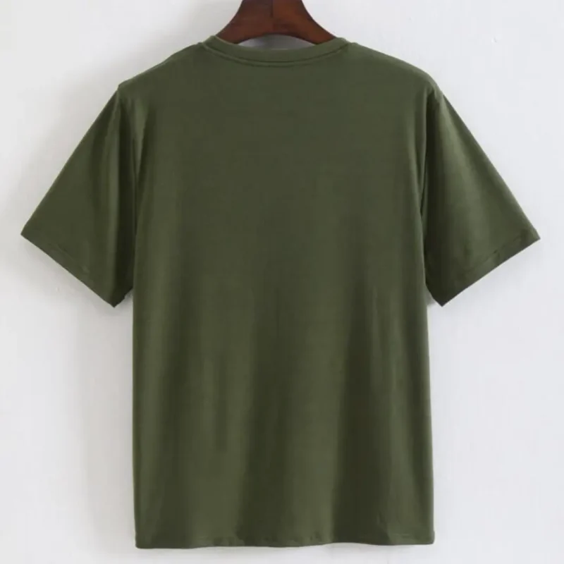 Olive Green Oversized T-shirt