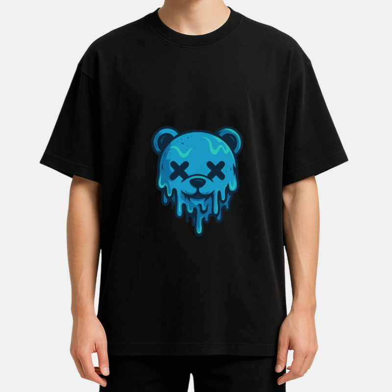 DripBear Oversized T-Shirt - Image 2